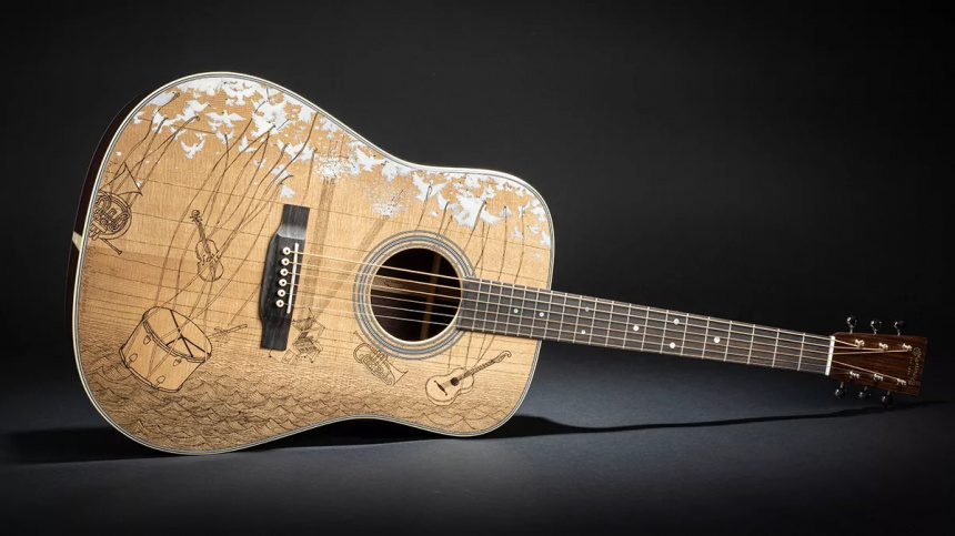 Martin D-28 Klaus Voorman